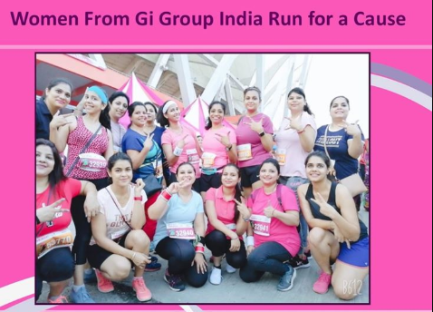 Women from Gi Group Run For a Cause